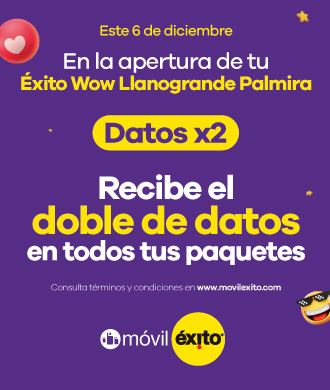 Legal Apertura Éxito WOW Llanogrande Palmira