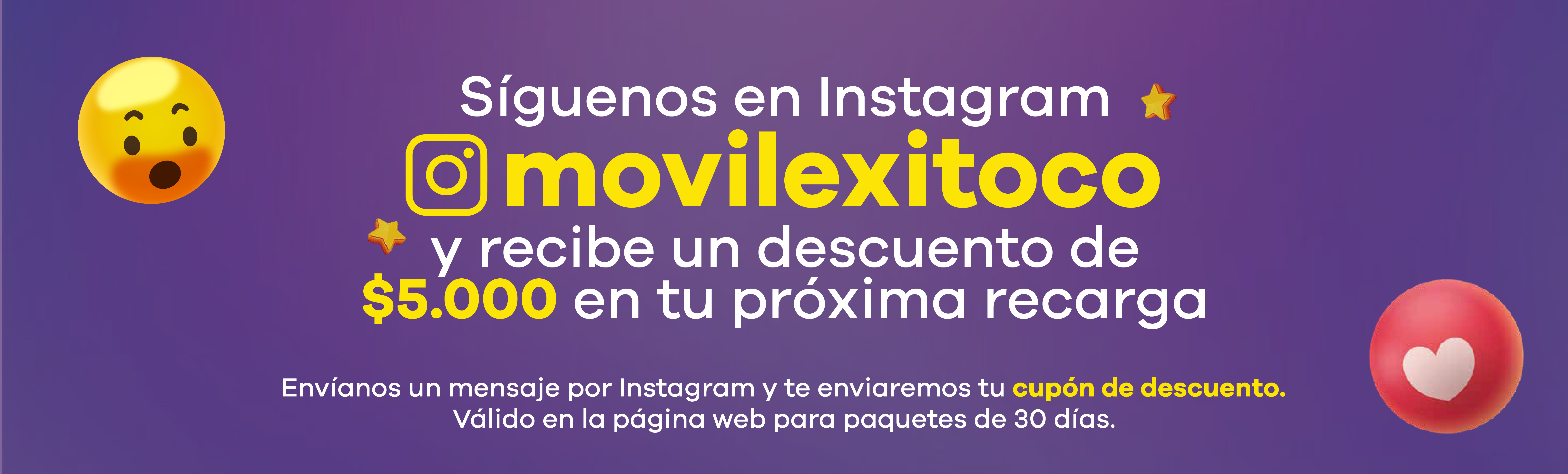 Banner Concurso Instagram Desktop